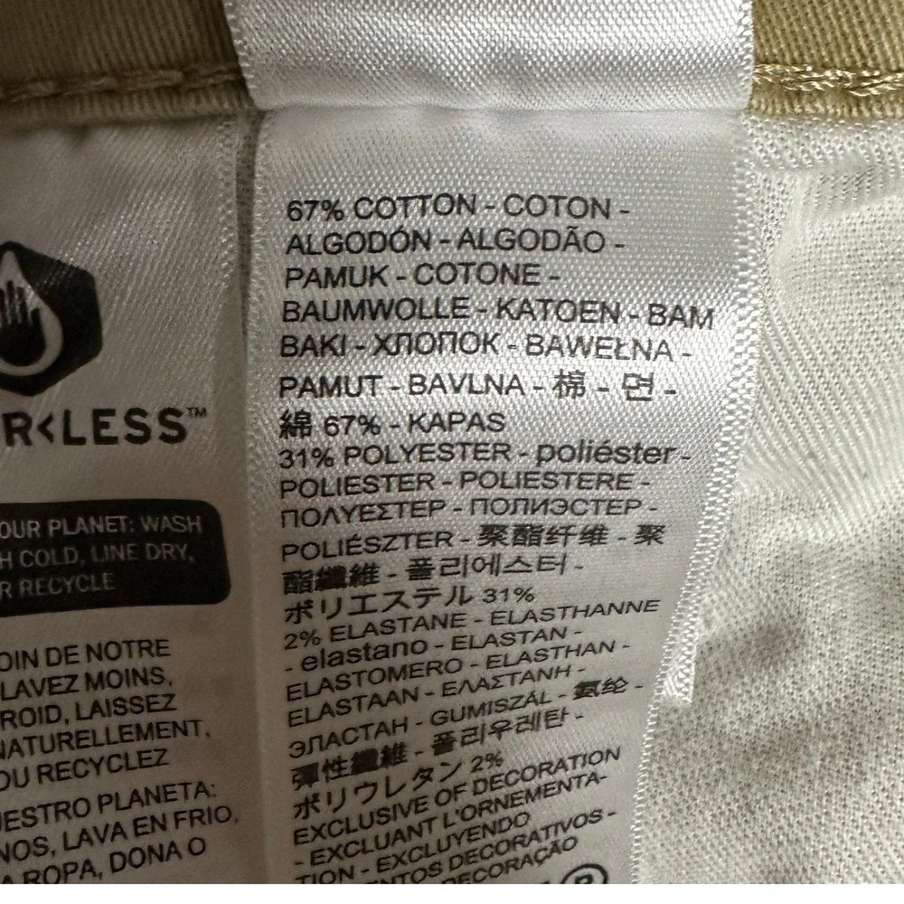 Levis 511 Jeans Mens 36X32 Tan Slim Fit All Seasons Tech Straight Leg Stretch